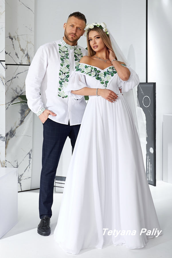 Dress Lidia and embroidery Luka