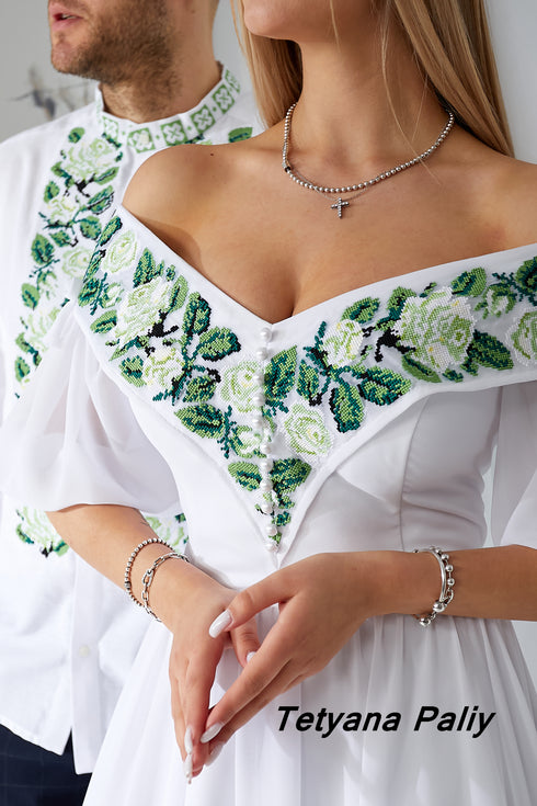 Dress Lidia and embroidery Luka