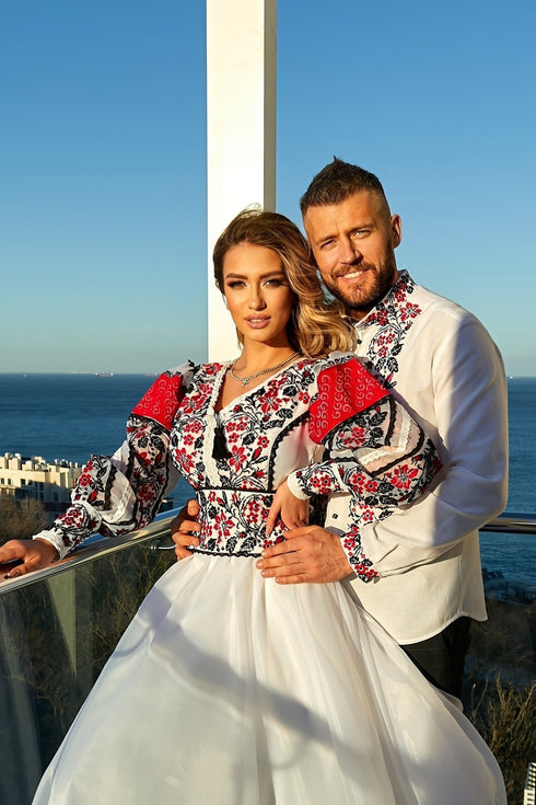 Dress Galyna and men's shirt Ivan