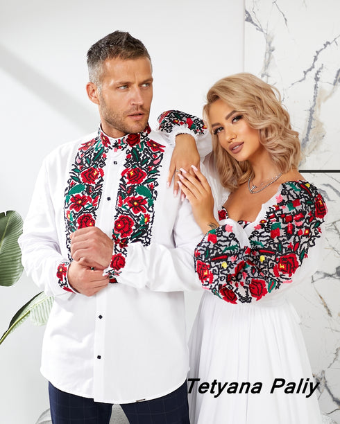 Dress Muse, men's shirt Timur (red)