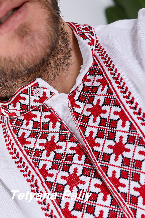 Oksen embroidered shirt