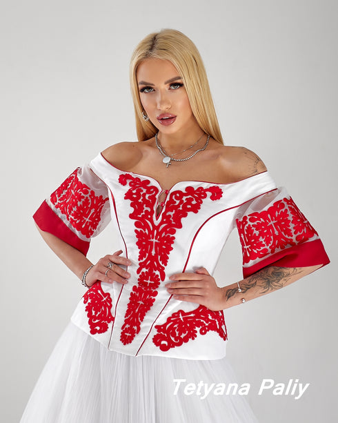 Palageya (set corset and skirt )