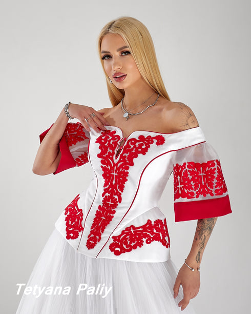 Palageya (set corset and skirt )