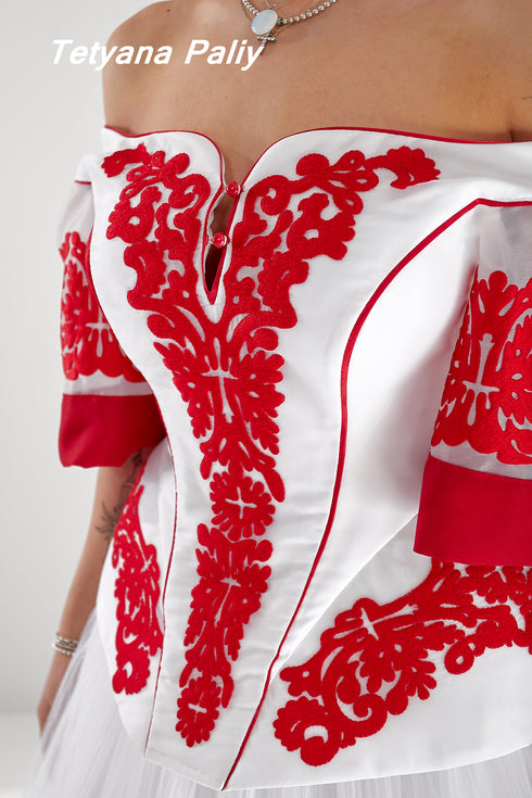 Women's set Palageya (corset and skirt ) and Vyshyvanka Palladium