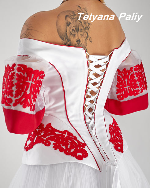 Palageya (set corset and skirt )