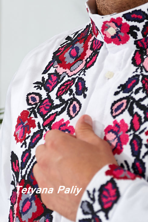 Vyshyvanka Bohdan (violet )