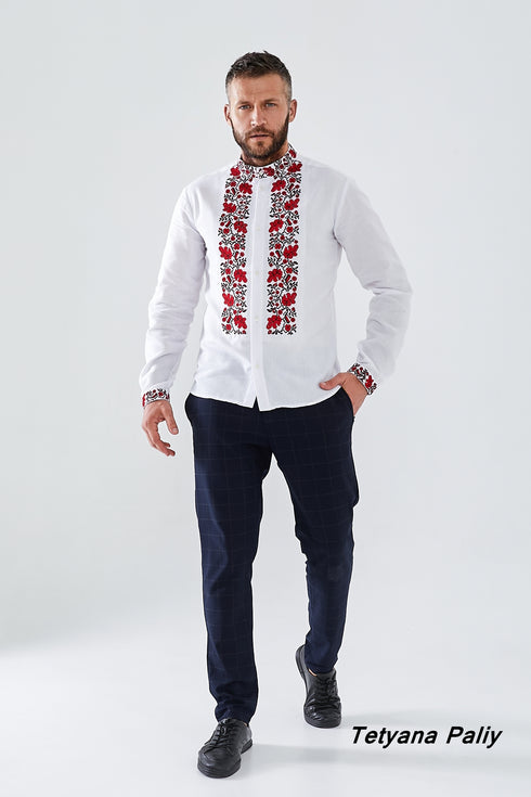 Aeneas embroidered shirt