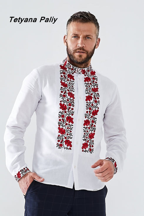 Aeneas embroidered shirt