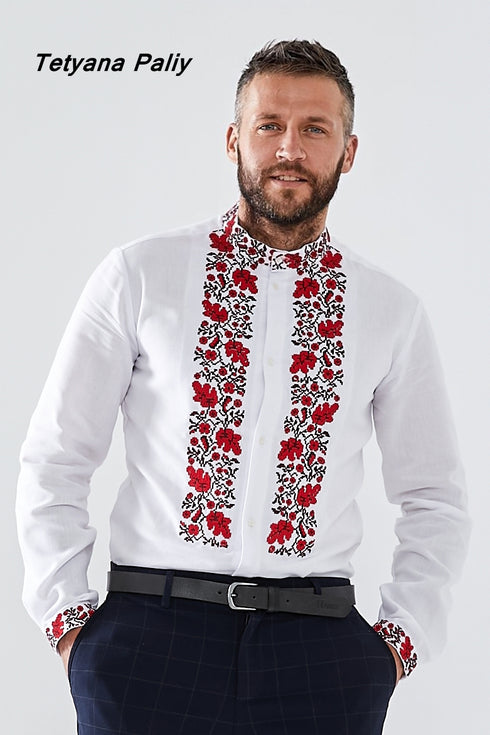 Aeneas embroidered shirt