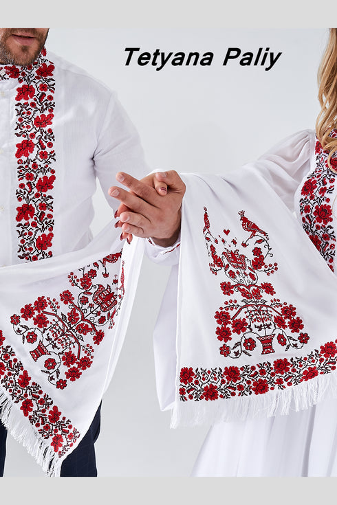 Aeneas dress and Aeneas embroidered shirt