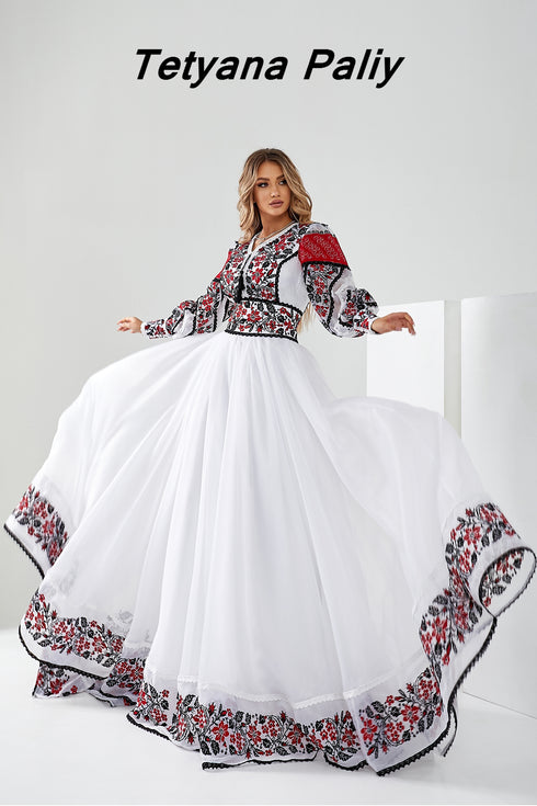 Embroidered dress Galyna