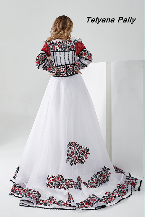 Embroidered dress Galyna