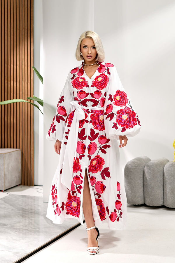 Embroidered dress Lyana