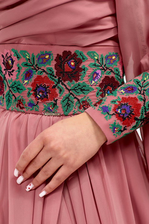 Mila dress (dirty pink)