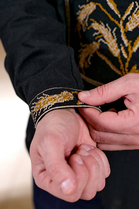 Вишиванка Потап (чорний )