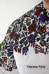 Dress Petunia, vyshyvanka Dmytro (black embroidery)