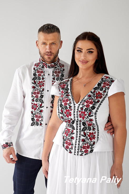 Women's set Magnolia (corset, skirt, sleeves) and Vyshyvanka Ivan