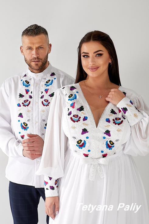 Daryna's dress and Dariy's embroidery