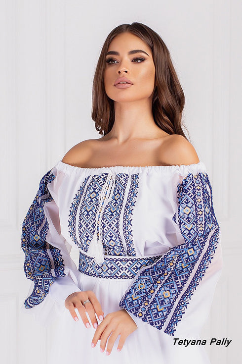 Ilona Women's set (blouse, belt, skirt)