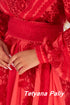 Lyubava Dress red on red