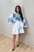 Embroidered dress Peony