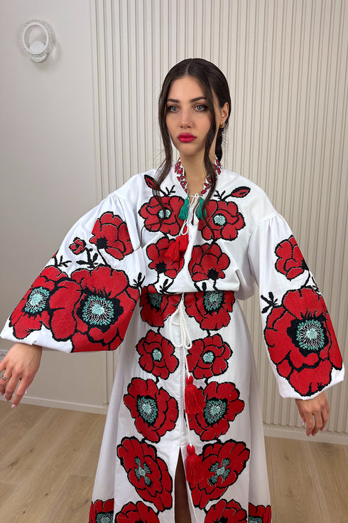 Embroidered dress Makiya