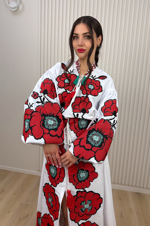 Embroidered dress Makiya