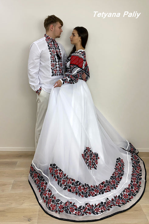 Dress Galyna and men's shirt Ivan