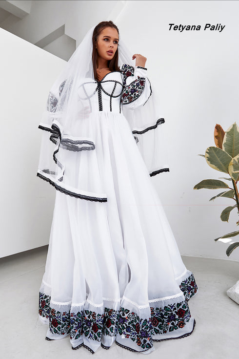 Dress Yanina, men's shirt Dmytro