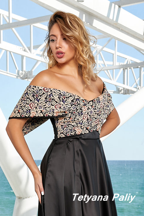 Yulianna dress, midi (black)