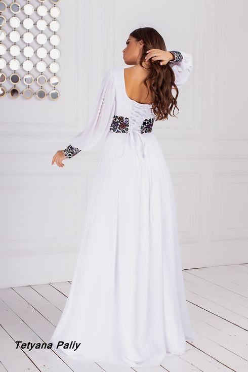 Dress Petunia ( black embroidery )