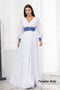 Dress Petunia ( blue embroidery )