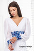 Dress Petunia ( blue embroidery )