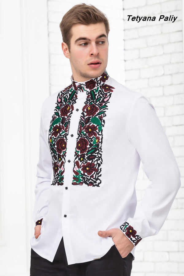 Vyshyvanka Timur ( Marsala embroidery )