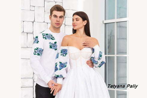 Dress Tsvitana, men's shirt Tsoi