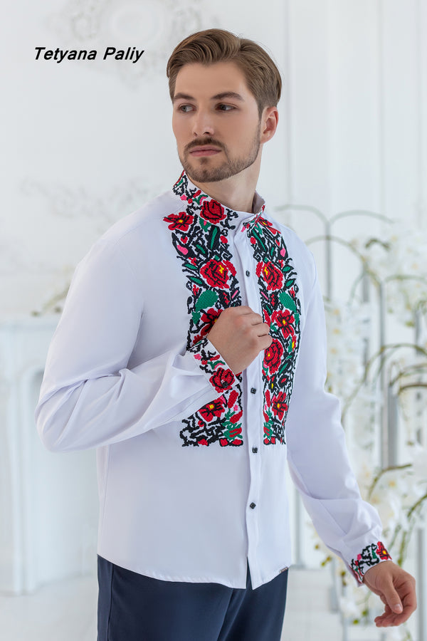 Vyshyvanka Timur ( Red embroidery )