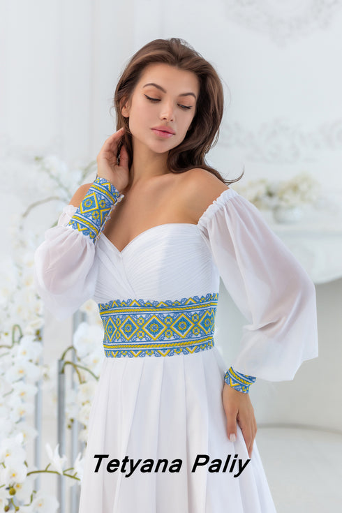 Pava dress, midi, men's shirt Severyn