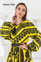 Lyubava midi dress (yellow)