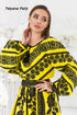 Lyubava midi dress (yellow)