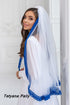 V- 007 Veil ( blue lace )