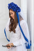 V- 007 Veil ( blue lace )