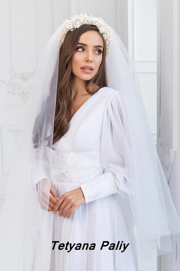 V- 000 Фата ( без мережива ) Готовність 7 робочих днів