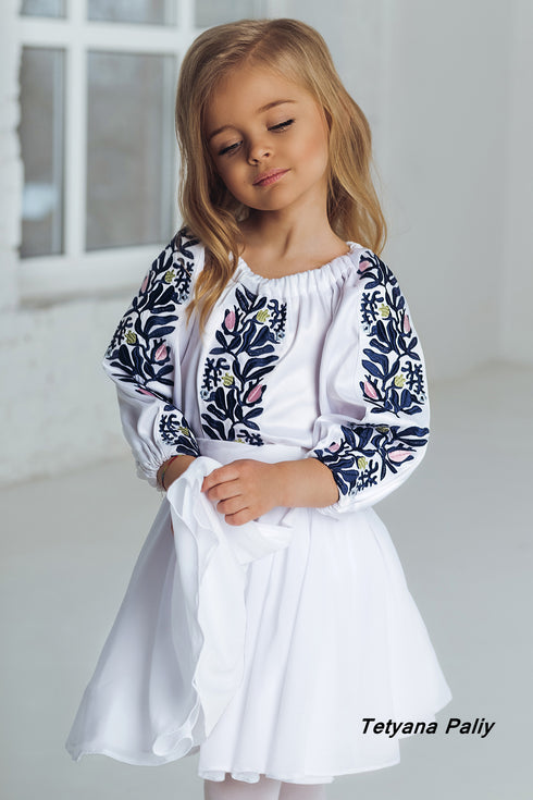 Lilya children's set (blouse, skirt)
