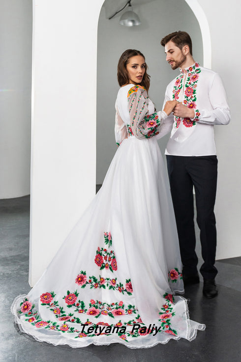 Dress Tina , men's shirt Romeo