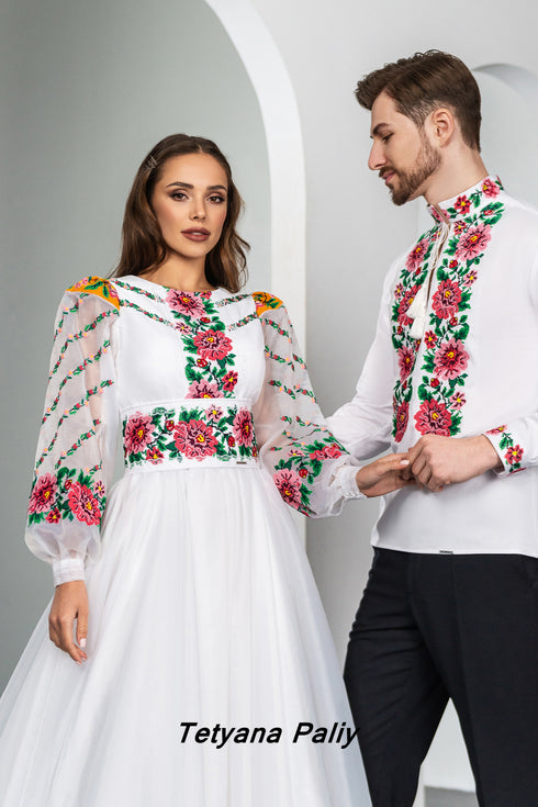 Dress Tina , men's shirt Romeo