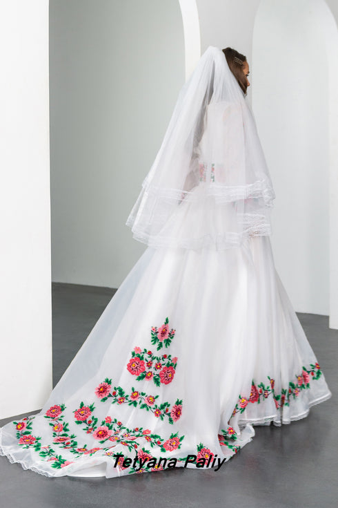 Tina embroidered dress