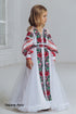 Embroidered dress Maina for a girl