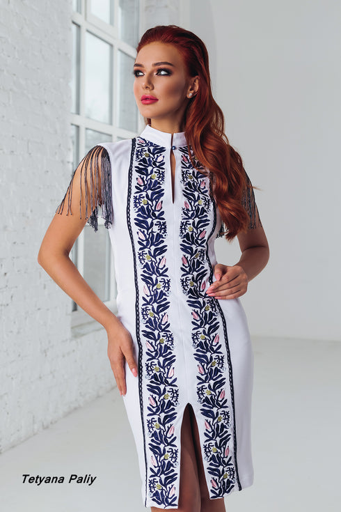 Сукня Вікторія, коротке. Чоловіча сорочка Oliver