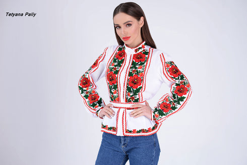 Embroidered shirt Evelina