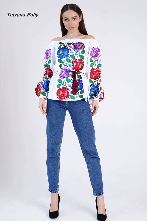 Embroidered shirt Assol